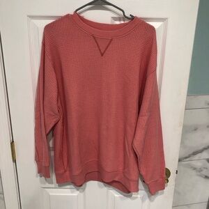 Aerie waffle knit sweater